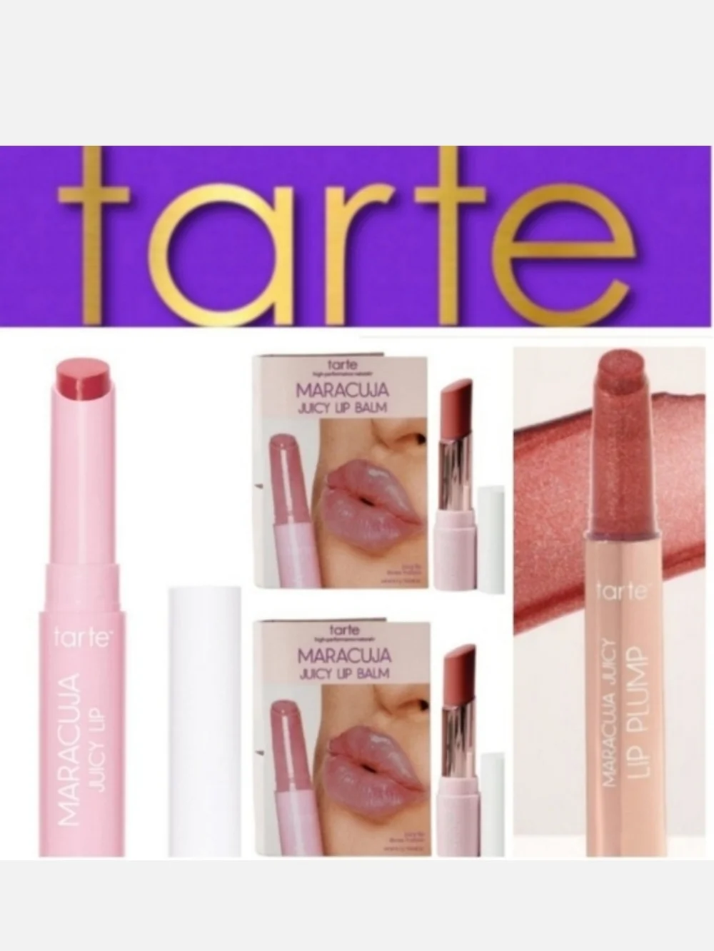 Tarte lip balm, lip pump Lot
